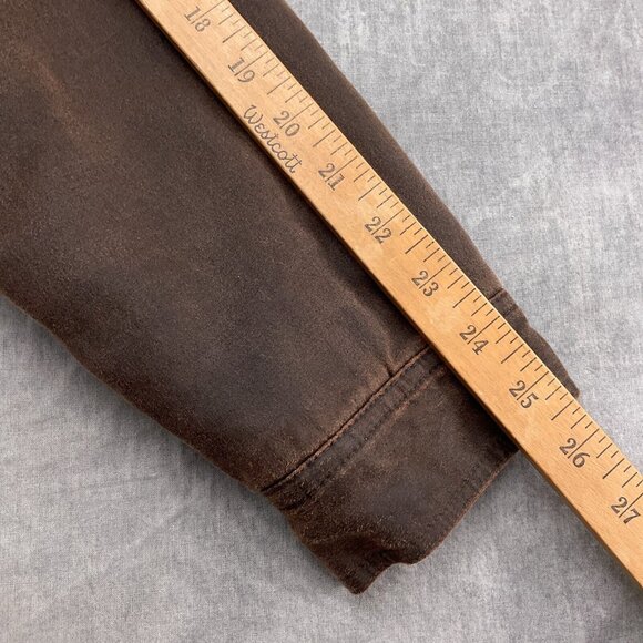 Outback Jacket Women Large Brown Los Mesa Acrylic Southwestern Sherpa Equestrian - Picture 9 of 13